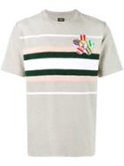 Fendi - John Booth Flower Patch T-shirt - Men - Cotton/polyamide/polyester/viscose - 50, Green, Cotton/polyamide/polyester/viscose