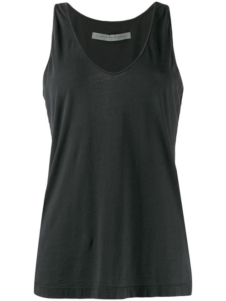 Raquel Allegra U-neck Vest Top - Black