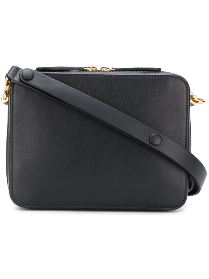 Anya Hindmarch Stack Double Cross Body Bag - Black
