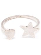 Saint Laurent Heart And Star Ring