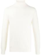 Tagliatore Turtle Neck Pullover - White