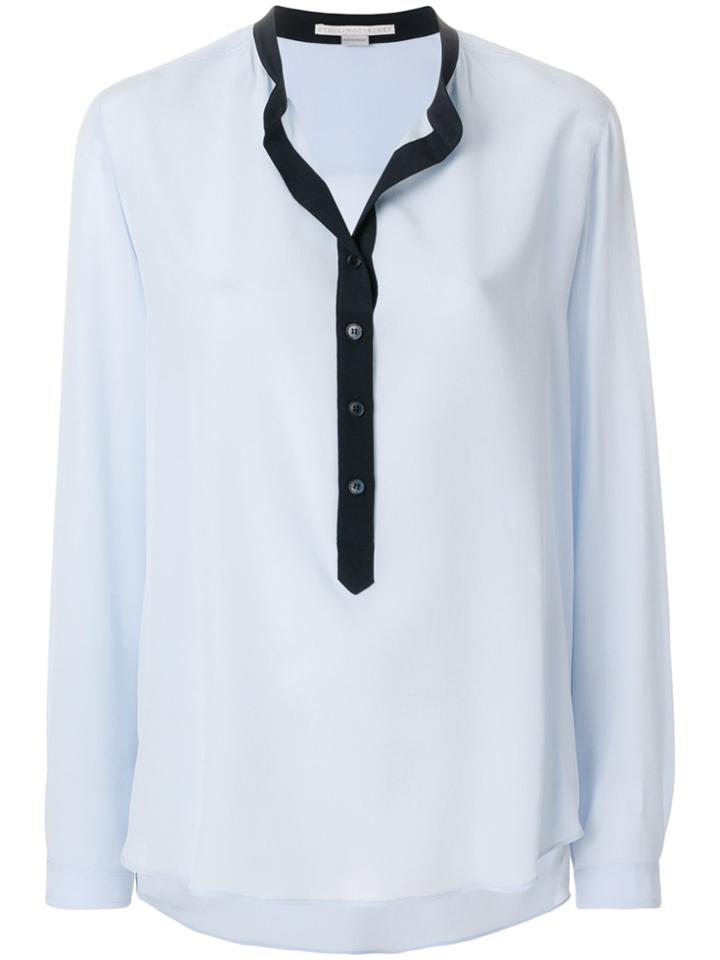 Stella Mccartney Crepe Blouse - Blue