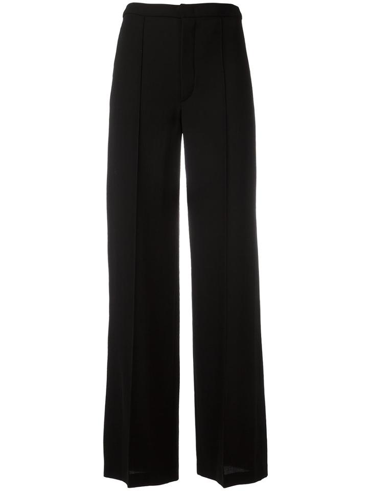 Isabel Marant Lis Tailored Pants, Women's, Size: 40, Black, Viscose/virgin Wool/polyester/cotton