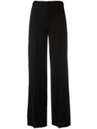Isabel Marant Lis Tailored Pants, Women's, Size: 40, Black, Viscose/virgin Wool/polyester/cotton