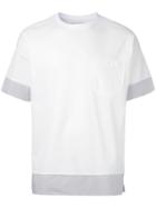 Factotum Contrast T-shirt, Men's, Size: 48, White, Polyester/cotton