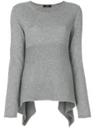 Steffen Schraut Draped Cashmere Jumper - Grey