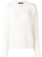 Iris Von Arnim Cashmere Knit Sweater - White