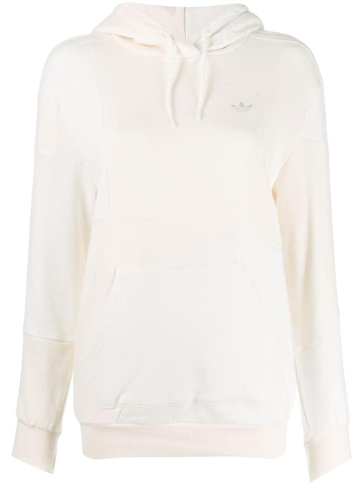 Adidas By Danielle Cathari Panelled Hoodie - White