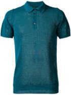 Roberto Collina - Net Polo Shirt - Men - Cotton - 54, Green, Cotton