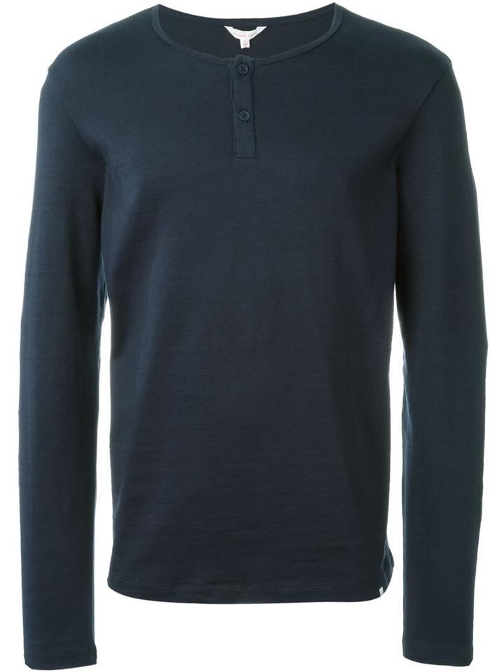 Orlebar Brown 'beckett' Henley T-shirt