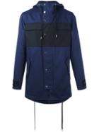 Kenzo Summer Parka, Men's, Size: Large, Blue, Cotton/polyester