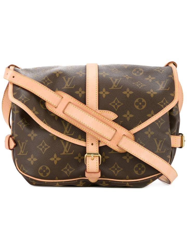 Louis Vuitton Vintage Saumur 30 Shoulder Bag - Brown