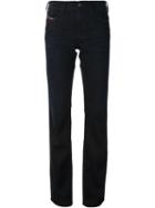 Diesel Straight Leg Jeans, Women's, Size: 25/30, Black, Cotton/spandex/elastane