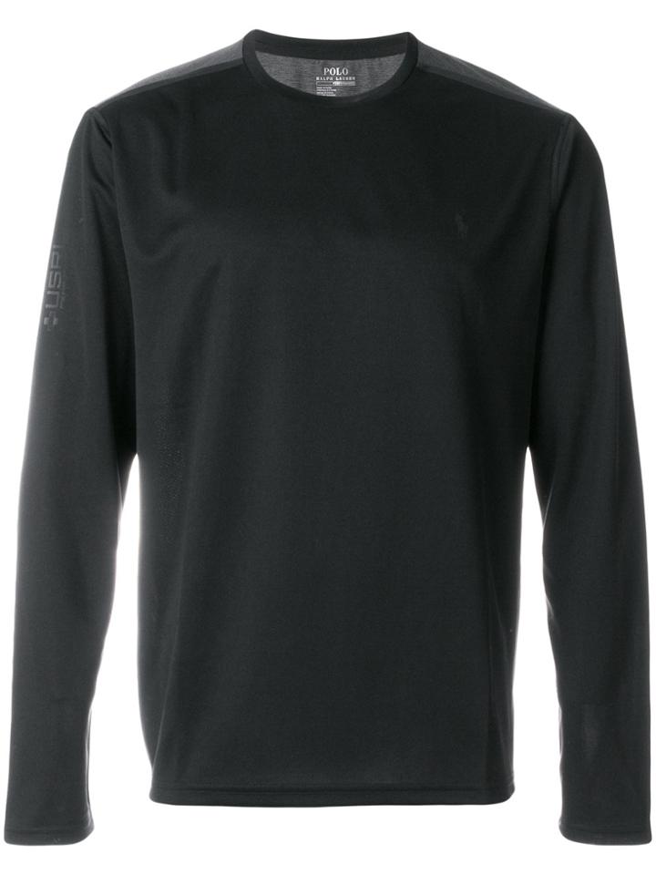 Polo Ralph Lauren Two Tone Sweater - Black