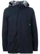Yves Salomon Fur-lined Parka Jacket - Black