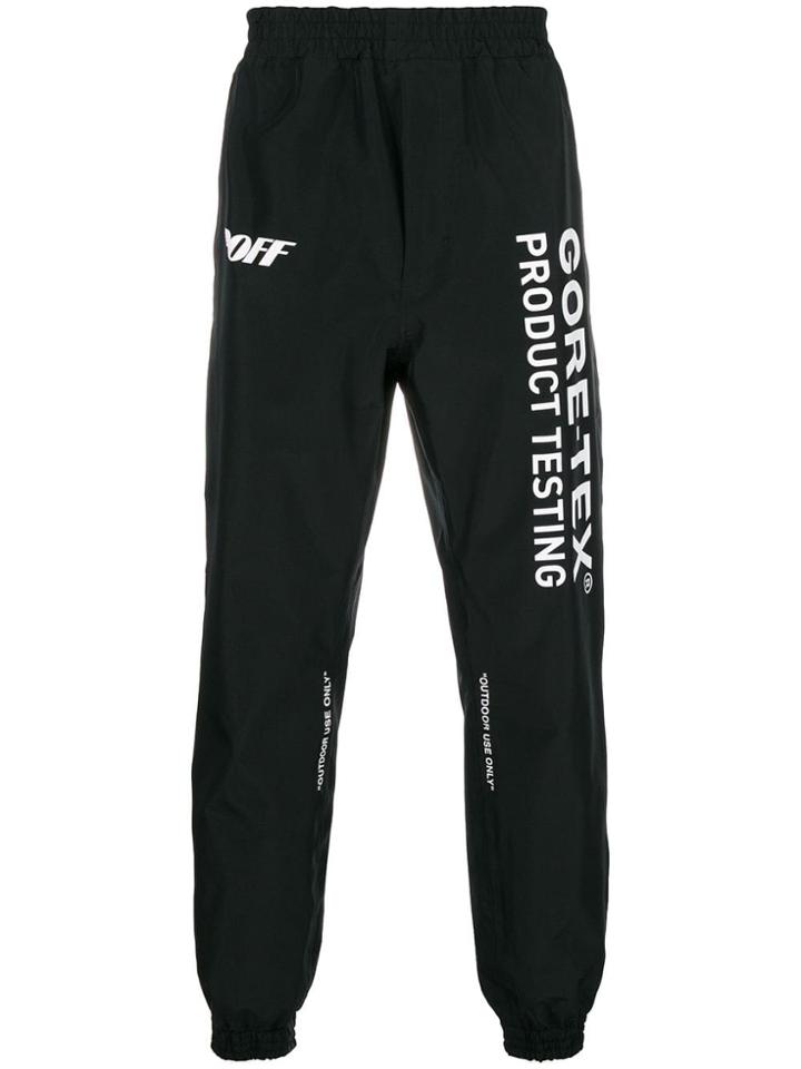 Off-white Goretex Technical Trousers - Black