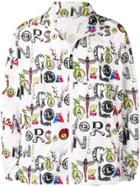 Versus All-over Print Jacket - White