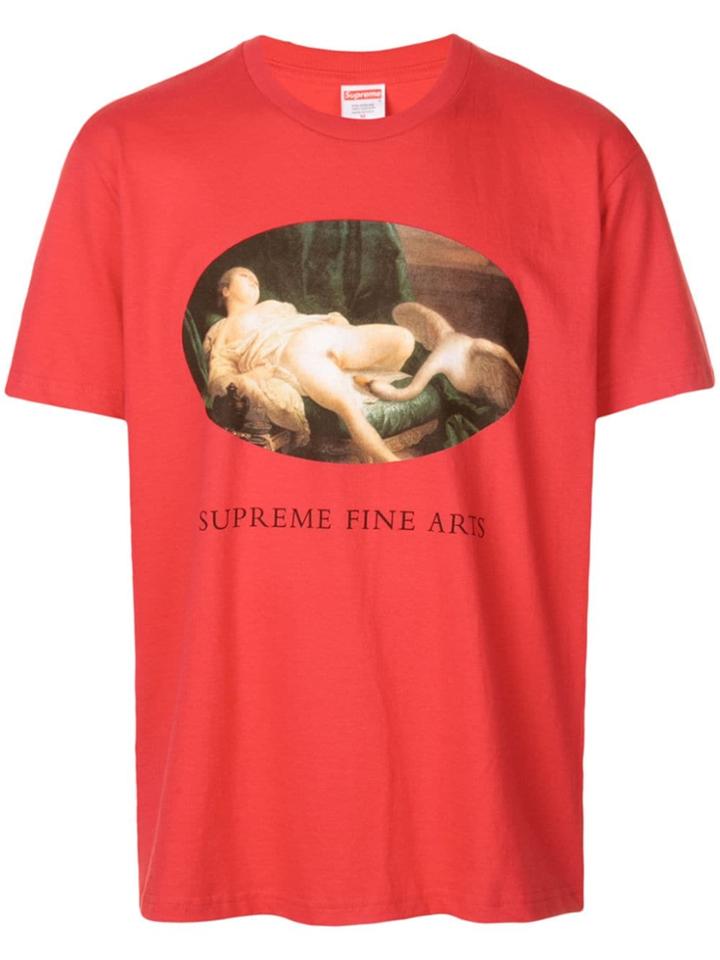 Supreme Lida And The Swan T-shirt - Red