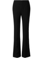 Carven Wide Leg Trousers, Women's, Size: 36, Black, Cotton/polyamide/viscose
