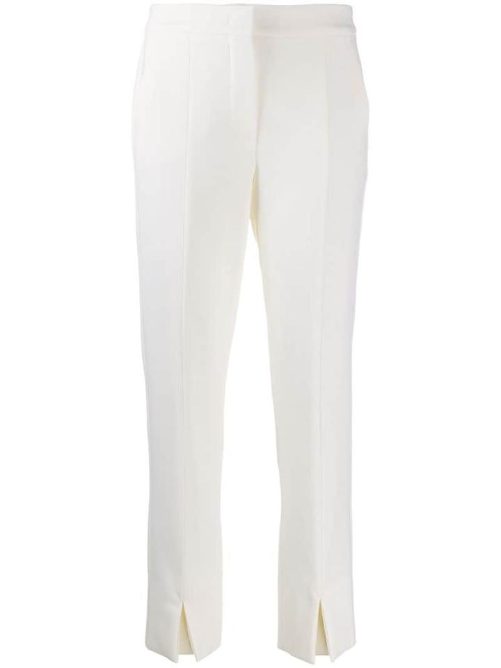 Max Mara Slit Tapered Trousers - Neutrals