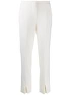 Max Mara Slit Tapered Trousers - Neutrals