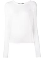 Rag & Bone /jean Longsleeved T-shirt, Women's, Size: Xxs, White, Polyester/spandex/elastane/rayon