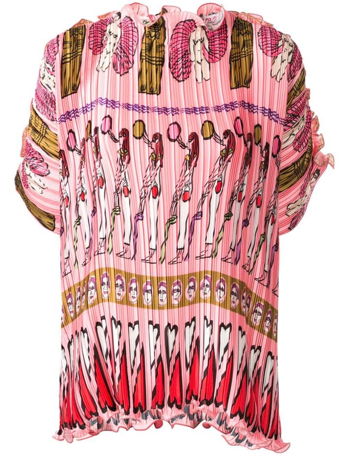 Romance Was Born Fortuny Goddess T-shirt - Pink