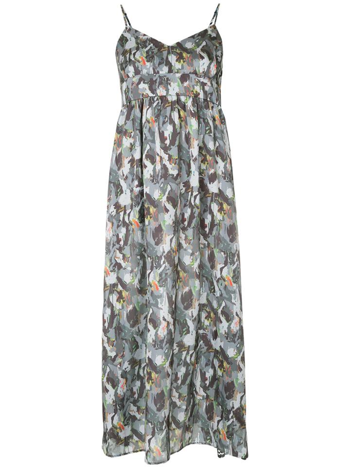 Roarguns All Over Print Dress - Grey