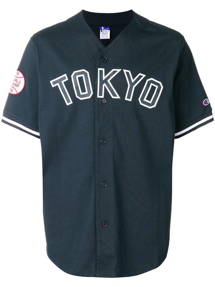 Champion Champion X Beams Baseball T-shirt - Blue