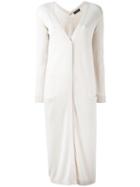 Twin-set Classic Long Cardigan, Women's, Size: Xs, Nude/neutrals, Silk/cashmere