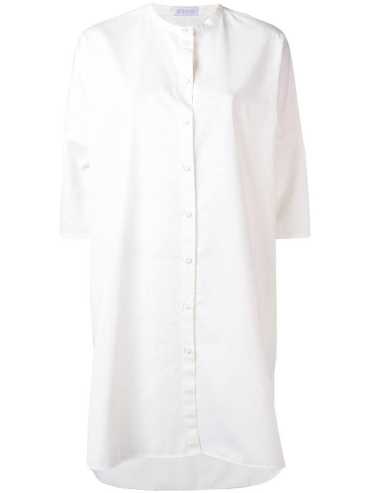 Harris Wharf London Mid-length Shirt Dress - White