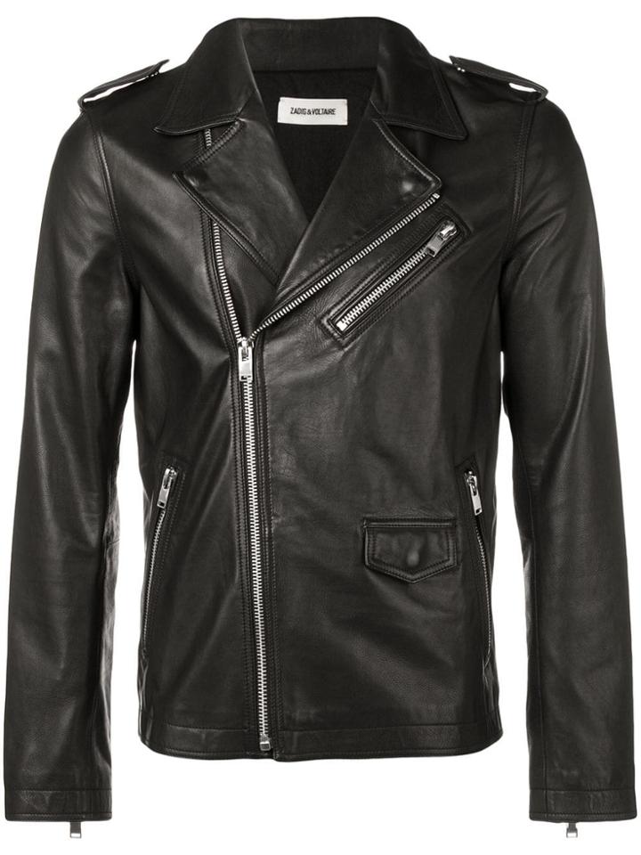 Zadig & Voltaire Lascar Biker Jacket - Black