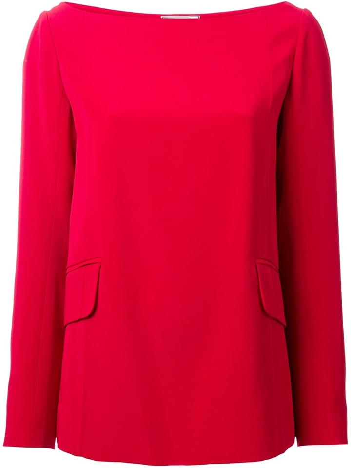 Nina Ricci Boat Neck Top