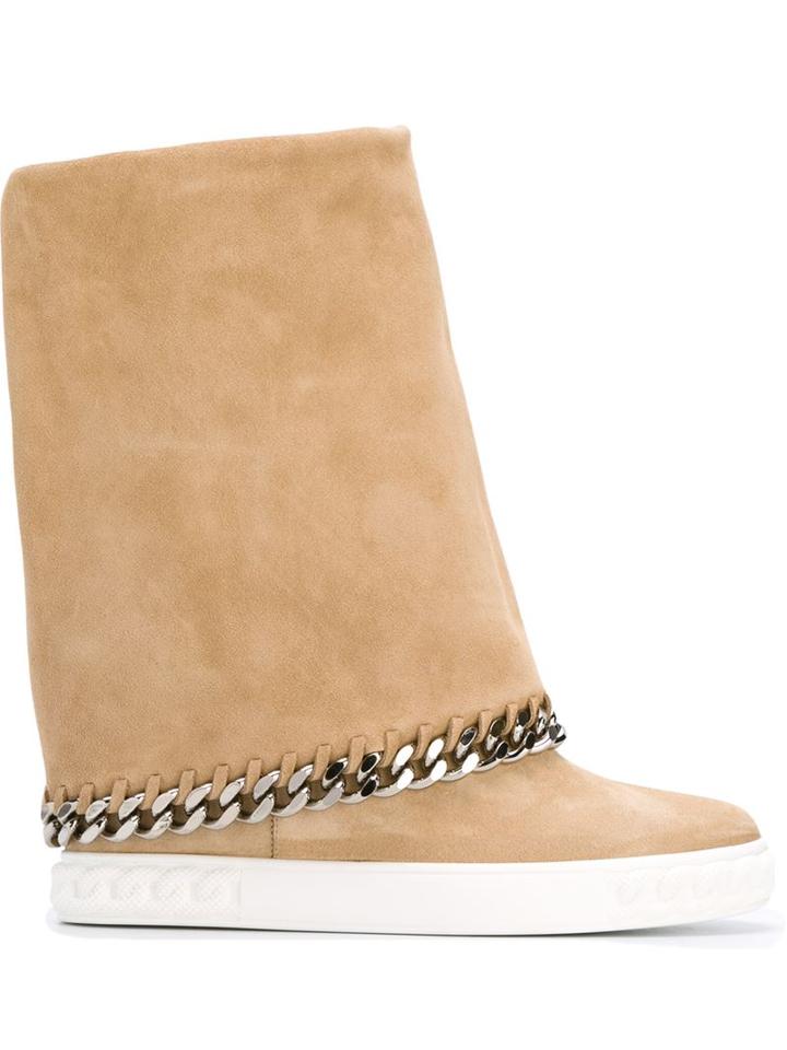 Casadei Chain Detail Sneakers