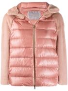 Herno Hooded Puffer Jacket - Pink