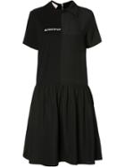 Alyx Flared Jersey Dress, Women's, Size: Small, Black, Polyester/cotton