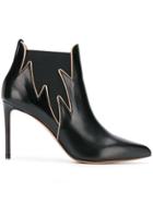 Francesco Russo Francesco Russo - Woman - Calf Leather Bicolor Boots -