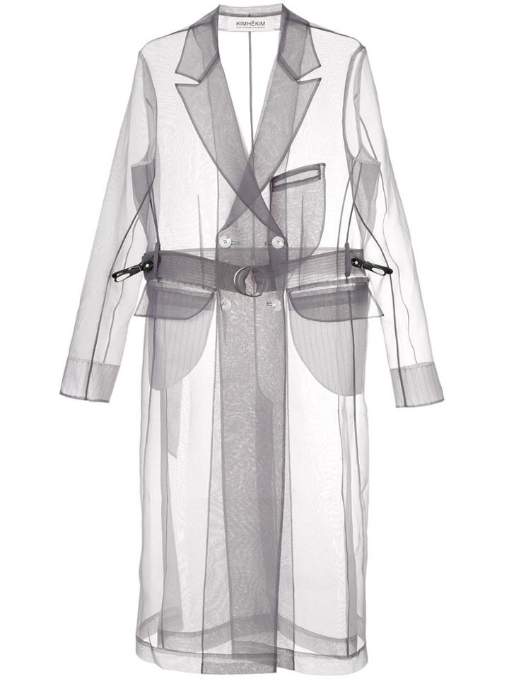 Kimhekim Guifei Organza Coat - Grey
