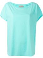 Faith Connexion Cropped Boxy T-shirt, Women's, Size: Xs, Blue, Cotton