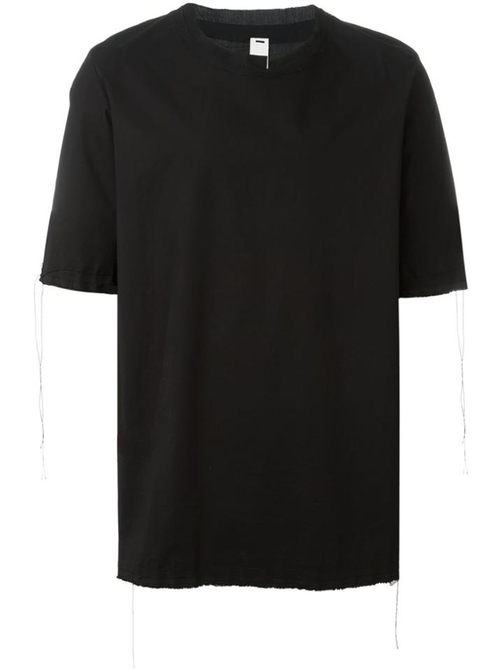 Damir Doma 'tireo' Top With Stitching Details - Black