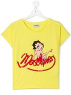 Moschino Kids Betty Boop T-shirt - Yellow & Orange