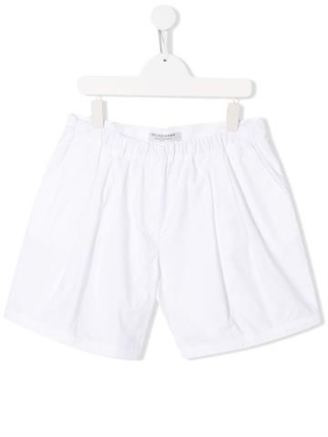 Philosophy Di Lorenzo Serafini Kids Casual Sports Shorts - White