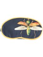 F.r.s For Restless Sleepers Dragonfly Print Sleep Mask - Blue