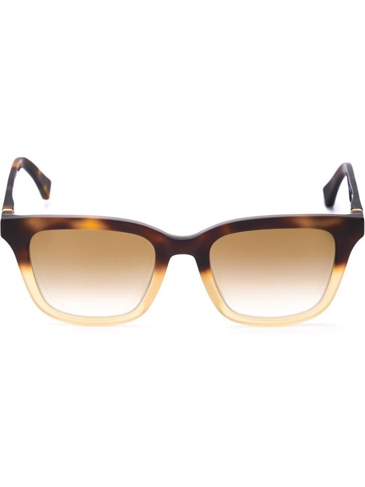 Mykita Orchard Sunglasses, Adult Unisex, Brown, Acetate