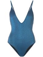 Morgan Lane Ashton One-piece Swimsuit - Blue