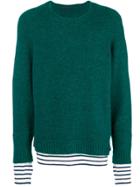 Haider Ackermann Layer Detail Sweater - Green