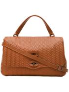 Zanellato Textured Satchel - Brown