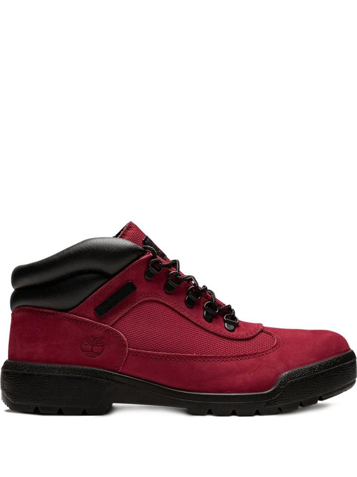Timberland Field Lace-up Boots - Red