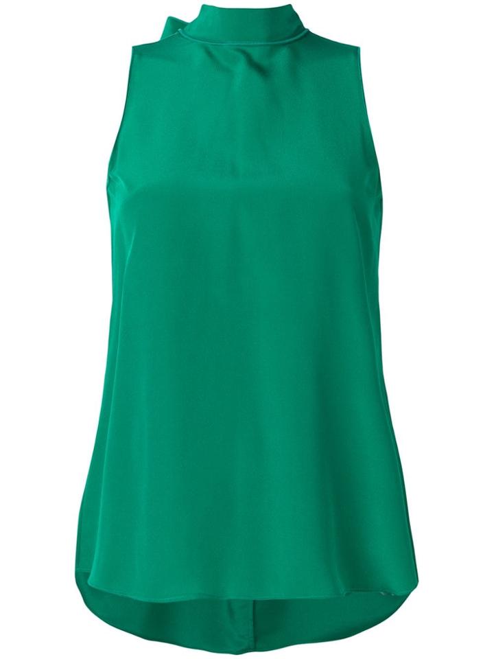 Dorothee Schumacher Sleeveless Flared Top - Green
