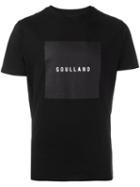 Soulland Logo Print T-shirt, Men's, Size: Medium, Black, Cotton